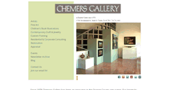 Desktop Screenshot of chemersgallery.com